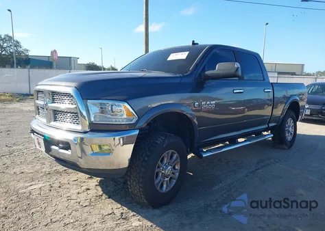 2015 Ram 2500 Laramie из США, поврежденный, VIN 3C6UR5FL4FG503838